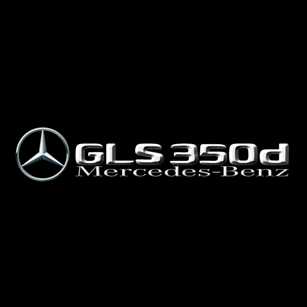 أضواء بروجكتور شعار MERCEDES BENZ رقم 03 (الكمية 1 = 1 مجموعة / 2 أضواء باب)