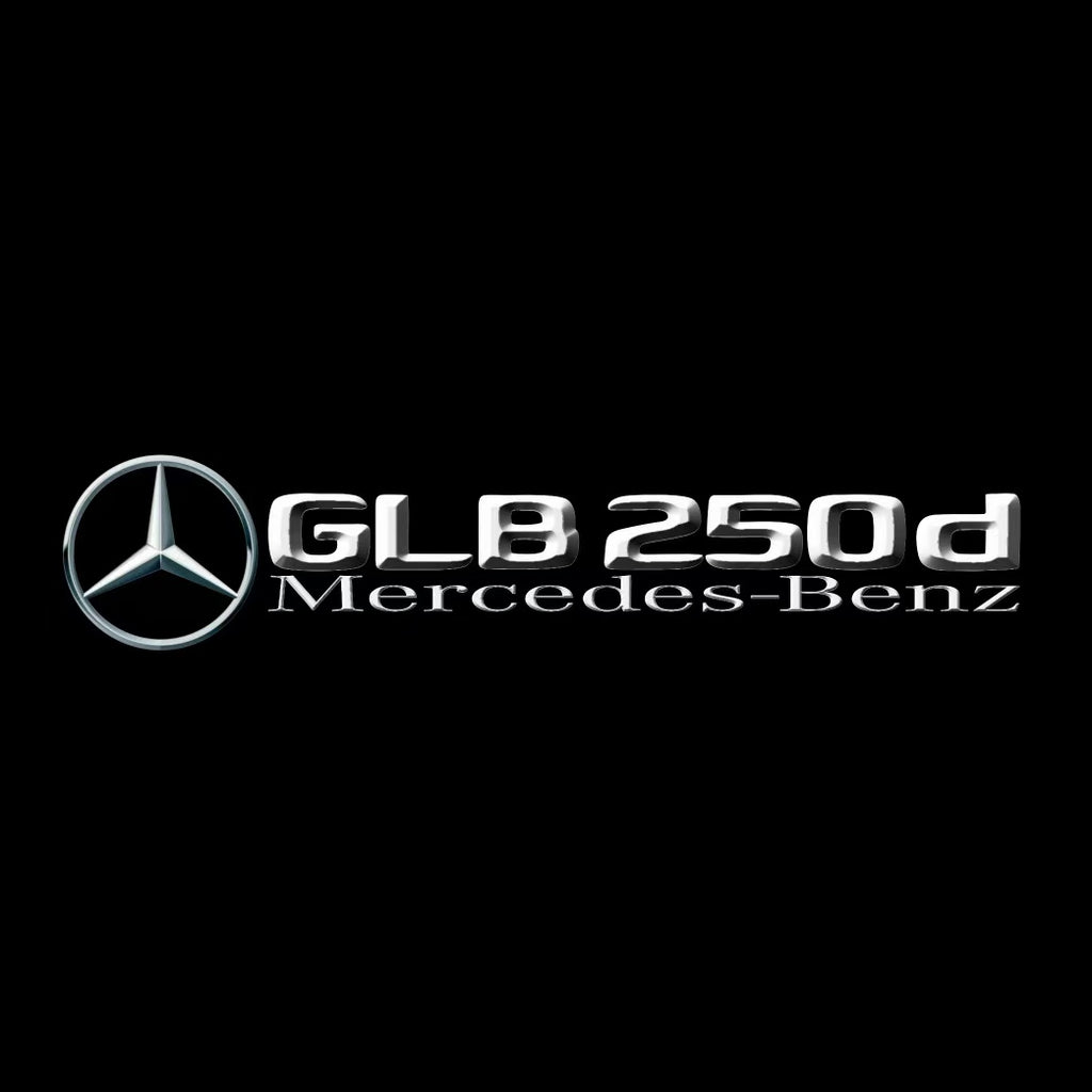أضواء بروجكتور شعار MERCEDES BENZ رقم 03 (الكمية 1 = 1 مجموعة / 2 أضواء باب)