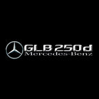 أضواء بروجكتور شعار MERCEDES BENZ رقم 03 (الكمية 1 = 1 مجموعة / 2 أضواء باب)