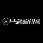 LUCI PROIETTORI LOGO MERCEDES BENZ Nr.03 (quantità 1 = 1 set / 2 luci porta)