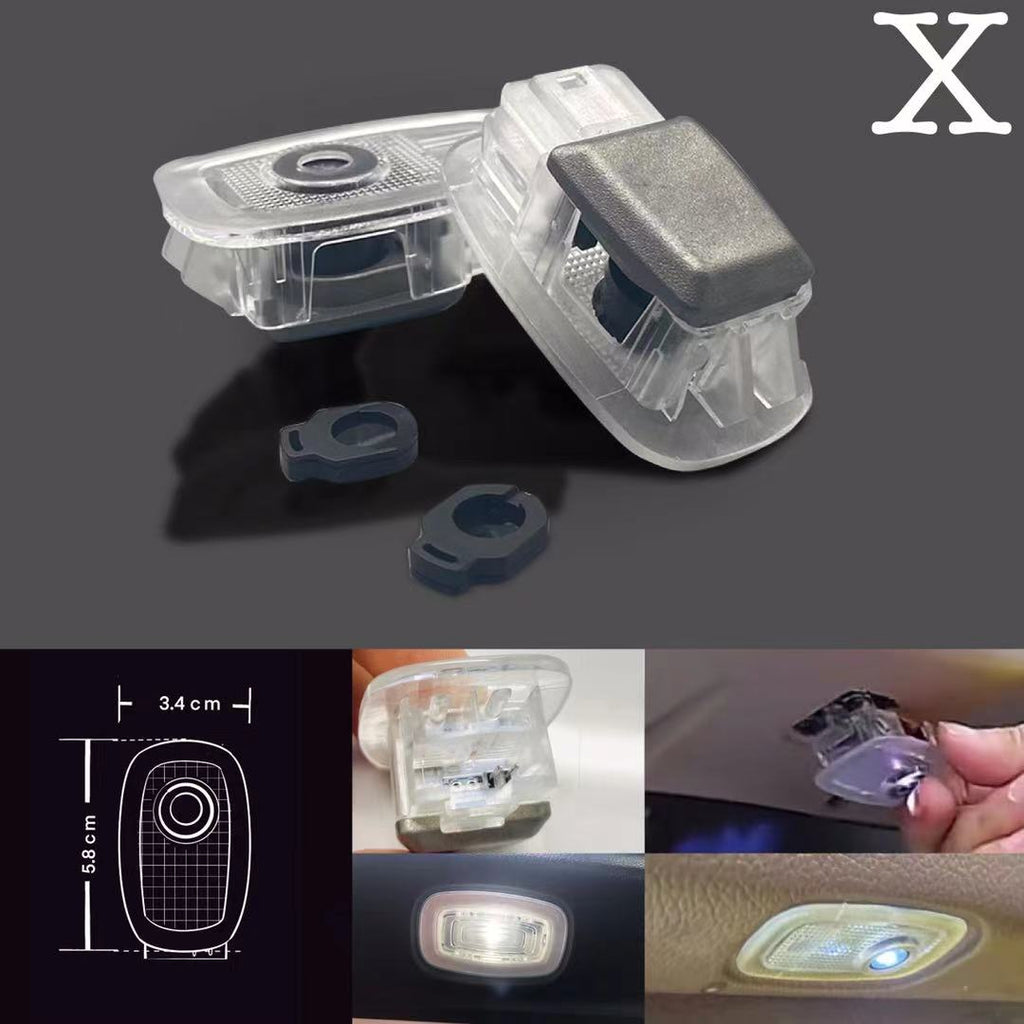 MERCEDES BENZ CARLSSON LOGO PROJECTOT LIGHTS Nr.29 (quantity 1 = 1 sets/2 door lights)