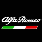 Alfa Romeo LOGO PROJECT LIGHT Nr.04 (quantità 1= 2 Logo Film / 2 porte luci)