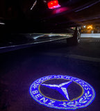 أضواء بروجكتور شعار MERCEDES BENZ رقم 10 (الكمية 1 = 1 مجموعة / 2 أضواء باب)