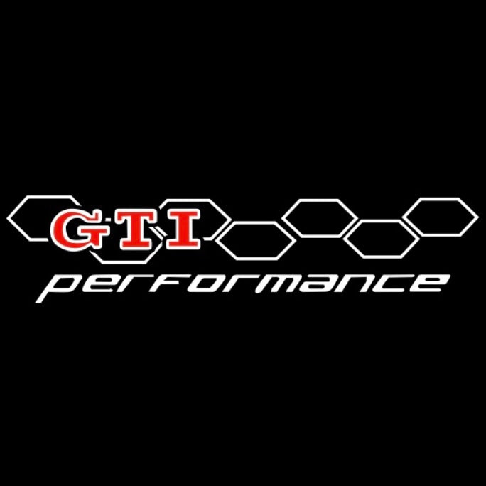 Volkswagen Door lumières GTI performance Logo Nr. 20 (quantité 1 = 2 Logo Films /2 feux de porte)