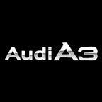 AUDI LOGO PROJECTOT LIGHTS Nr.120 (الكمية 1 = 2 Logo Films /2 أضواء الباب)