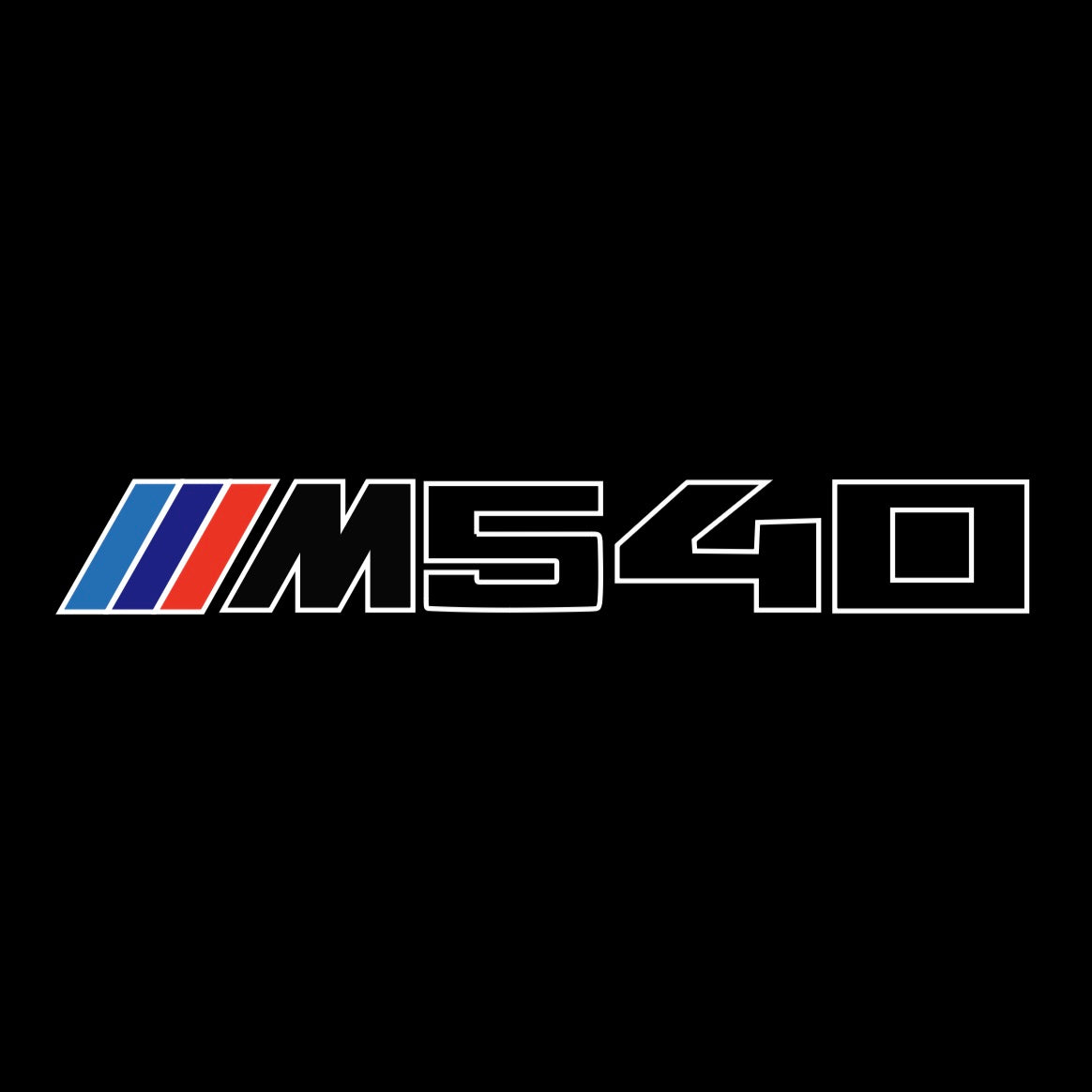 BMW M3 LOGO PROJECTOR LIGHTS Nr.24 (الكمية 1 = 1 مجموعة / 2 أضواء باب)