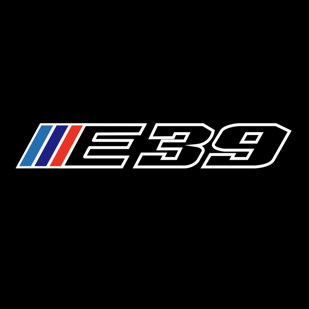 ÉCLAIRAGE DE PROJECTEUR BMW M3 LOGO Nr.24 (quantité 1 = 1 jeux / 2 feux de porte)