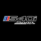 BMW M3 LOGO PROJECTOT LIGHTS Nr.24 (Menge 1 = 1 Sets/2 Türleuchten)