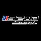 BMW M3 LOGO PROJECTOT LIGHTS Nr.24 (quantità 1 = 1 set/2 luci porta)