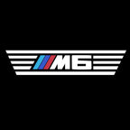 BMW M3 LOGO PROJECTOT LIGHTS Nr.24 (Menge 1 = 1 Sets/2 Türleuchten)