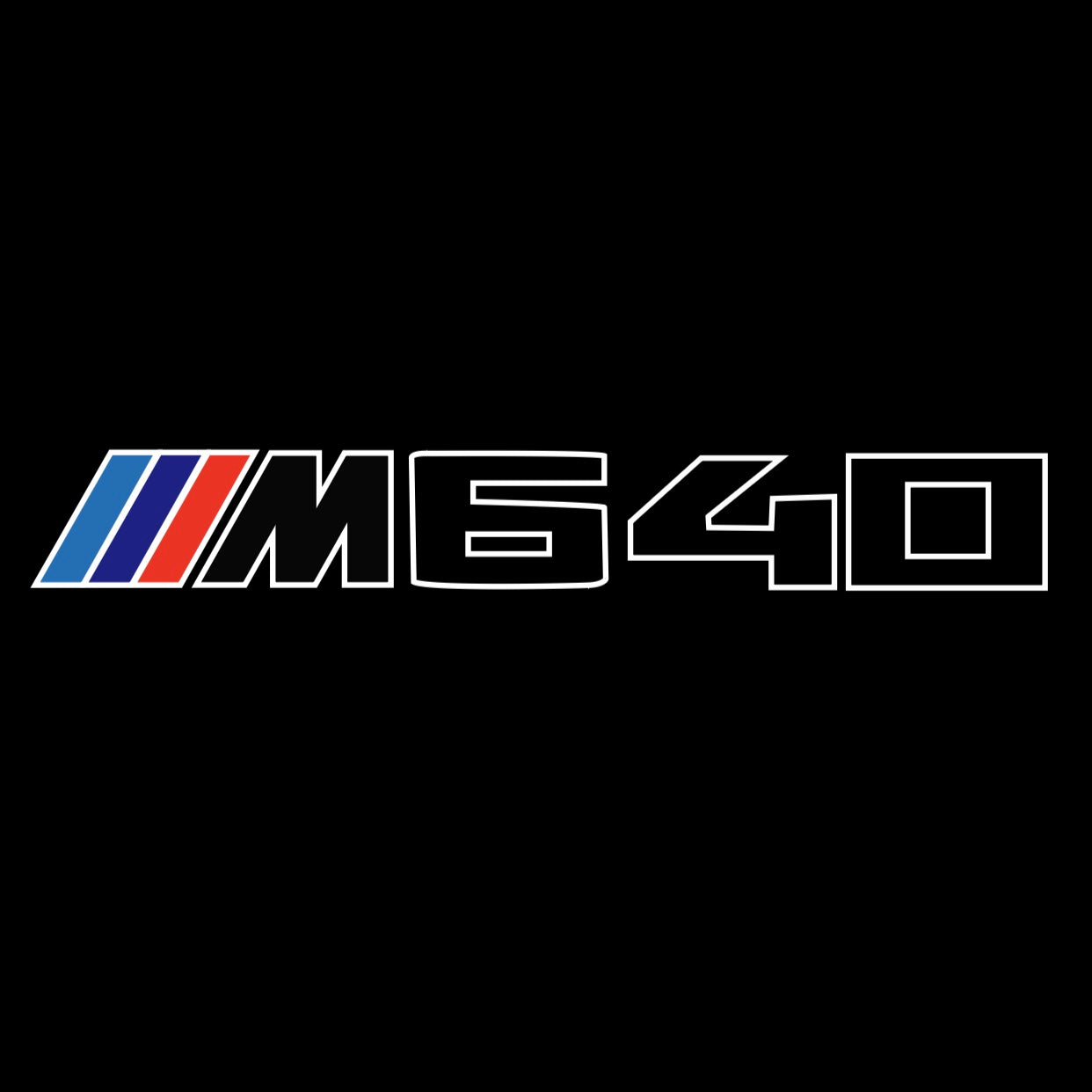 BMW M3 LOGO PROJECTOR LIGHTS Nr.24 (الكمية 1 = 1 مجموعة / 2 أضواء باب)