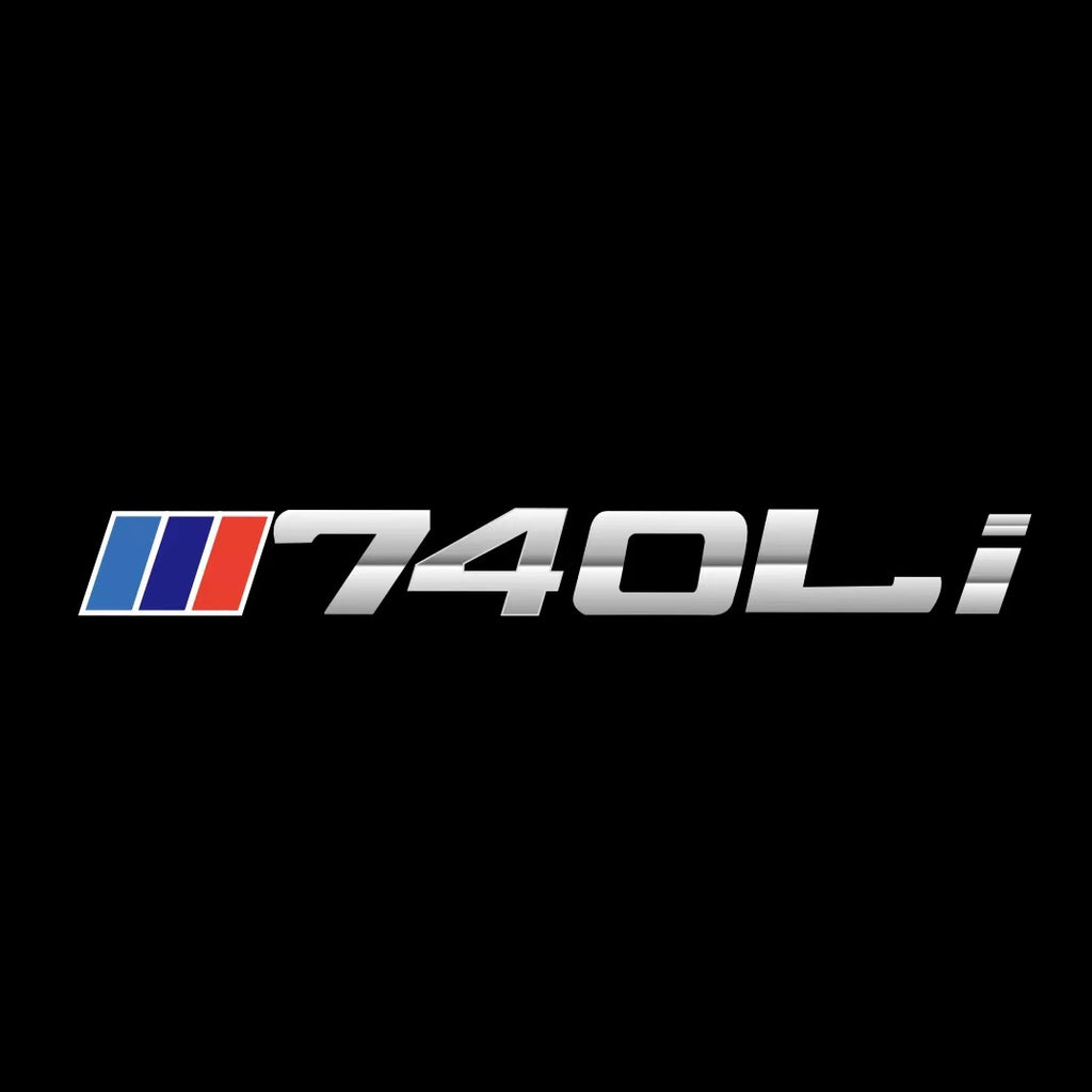 ÉCLAIRAGE DE PROJECTEUR BMW M3 LOGO Nr.24 (quantité 1 = 1 jeux / 2 feux de porte)