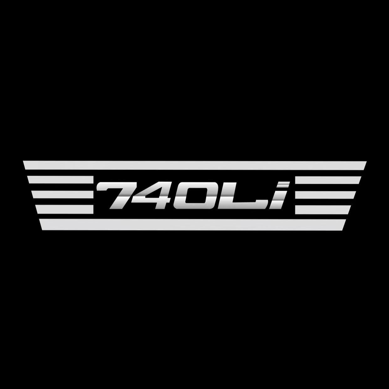 ÉCLAIRAGE DE PROJECTEUR BMW M3 LOGO Nr.24 (quantité 1 = 1 jeux / 2 feux de porte)