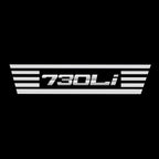 BMW M3 LOGO PROJECTOR LIGHTS Nr.24 (الكمية 1 = 1 مجموعة / 2 أضواء باب)