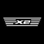 ÉCLAIRAGE DE PROJECTEUR BMW M3 LOGO Nr.24 (quantité 1 = 1 jeux / 2 feux de porte)