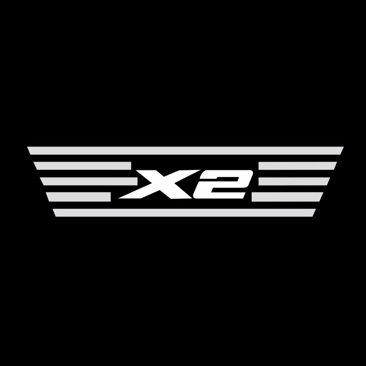 ÉCLAIRAGE DE PROJECTEUR BMW M3 LOGO Nr.24 (quantité 1 = 1 jeux / 2 feux de porte)