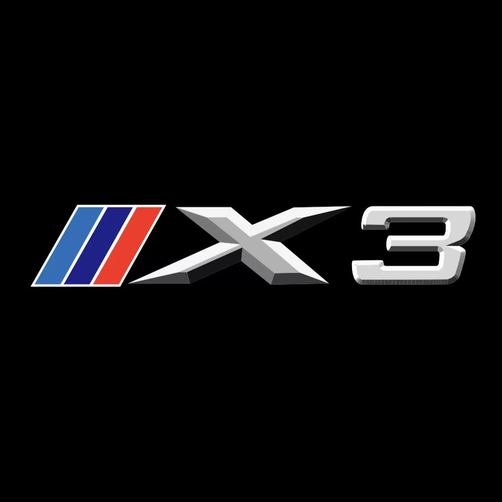 BMW M3 LOGO PROJECTOR LIGHTS Nr.24 (الكمية 1 = 1 مجموعة / 2 أضواء باب)