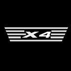 ÉCLAIRAGE DE PROJECTEUR BMW M3 LOGO Nr.24 (quantité 1 = 1 jeux / 2 feux de porte)