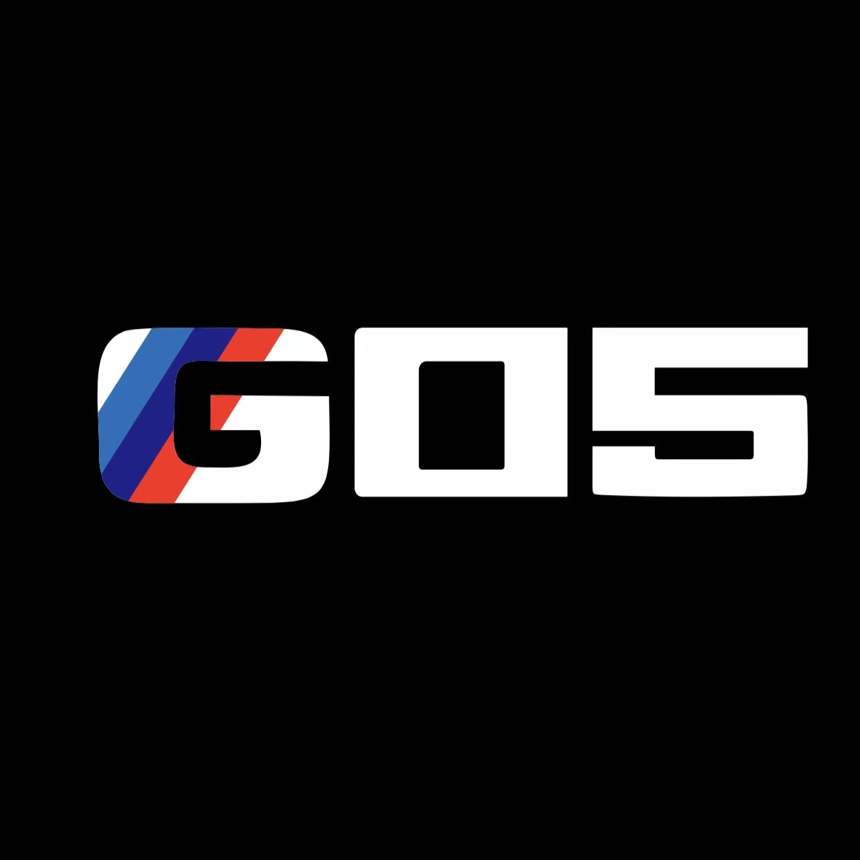 ÉCLAIRAGE DE PROJECTEUR BMW M3 LOGO Nr.24 (quantité 1 = 1 jeux / 2 feux de porte)