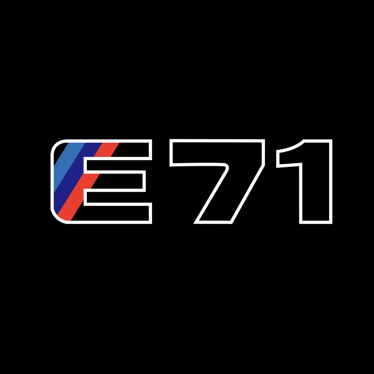 ÉCLAIRAGE DE PROJECTEUR BMW M3 LOGO Nr.24 (quantité 1 = 1 jeux / 2 feux de porte)