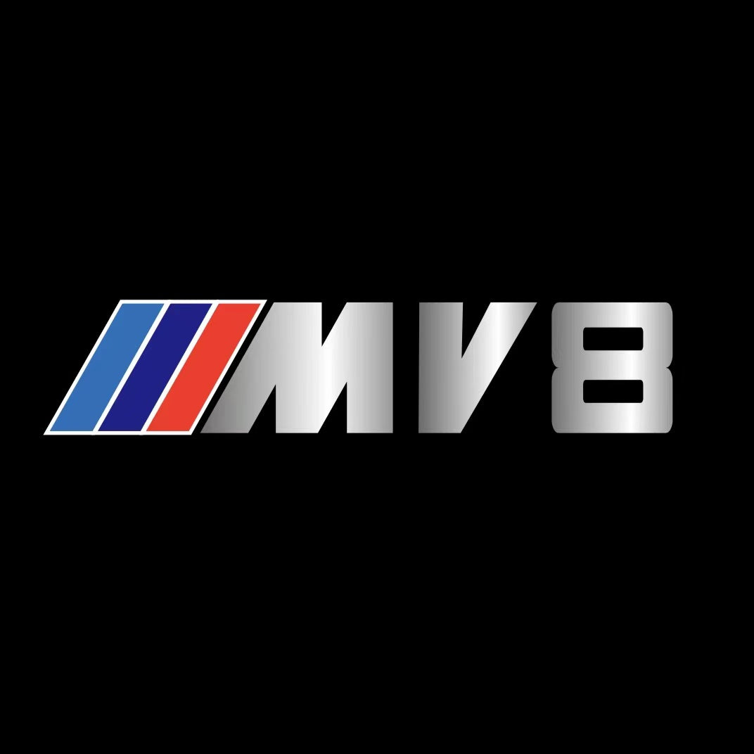 BMW M3 LOGO PROJECTOR LIGHTS Nr.24 (الكمية 1 = 1 مجموعة / 2 أضواء باب)