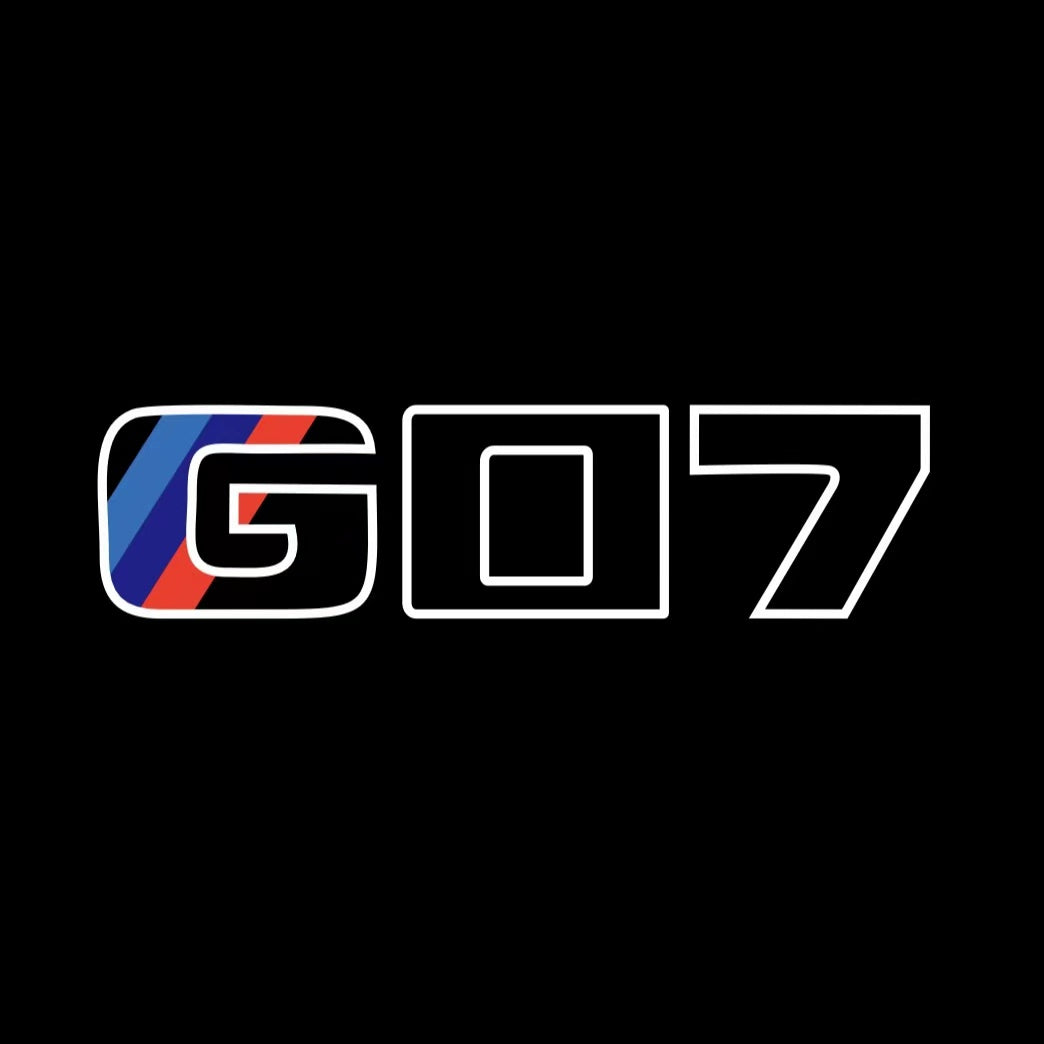 ÉCLAIRAGE DE PROJECTEUR BMW M3 LOGO Nr.24 (quantité 1 = 1 jeux / 2 feux de porte)
