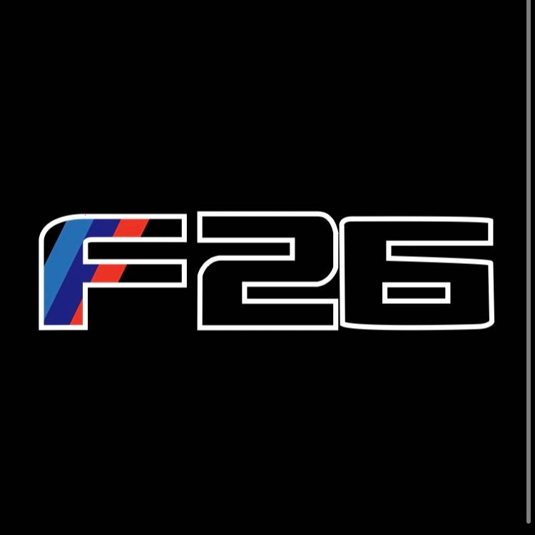 ÉCLAIRAGE DE PROJECTEUR BMW M3 LOGO Nr.24 (quantité 1 = 1 jeux / 2 feux de porte)