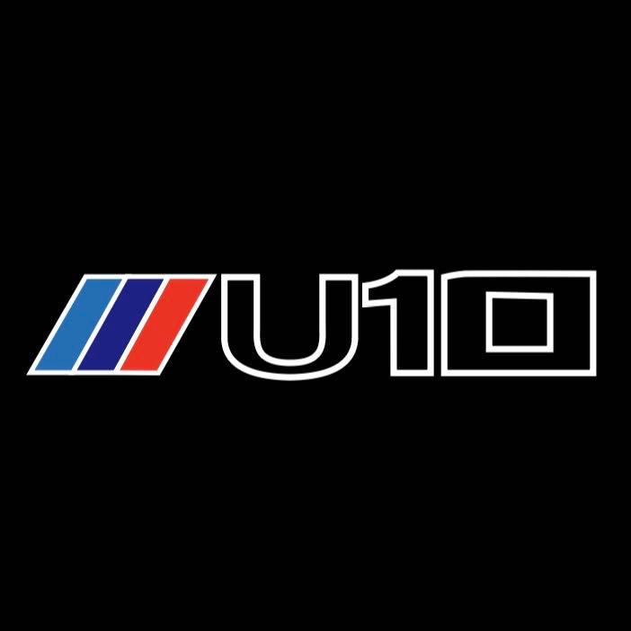 ÉCLAIRAGE DE PROJECTEUR BMW M3 LOGO Nr.24 (quantité 1 = 1 jeux / 2 feux de porte)