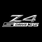 LUCES DE PROYECTOR DEL LOGOTIPO BMW M3 Nr.24 (cantidad 1 = 1 juegos / 2 luces de puerta)