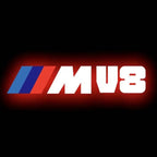 BMW M3 LOGO PROJECTOR LIGHTS Nr.24 (الكمية 1 = 1 مجموعة / 2 أضواء باب)