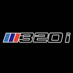 BMW M3 LOGO PROJECTOR LIGHTS Nr.24 (الكمية 1 = 1 مجموعة / 2 أضواء باب)