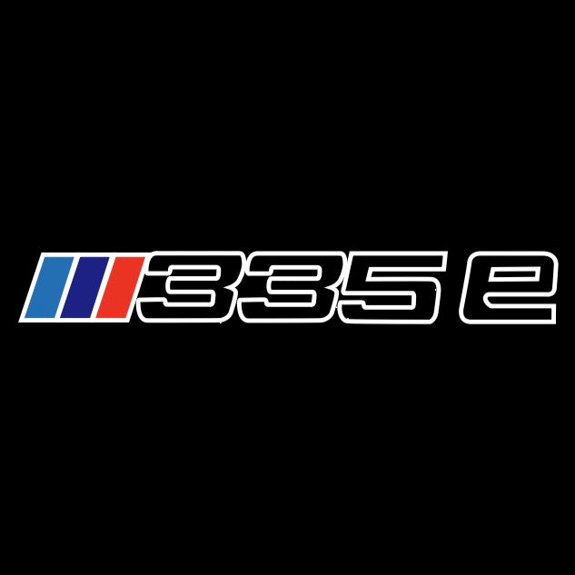 BMW M3 LOGO PROJECTOR LIGHTS Nr.24 (الكمية 1 = 1 مجموعة / 2 أضواء باب)