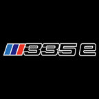 BMW M3 LOGO PROJECTOR LIGHTS Nr.24 (الكمية 1 = 1 مجموعة / 2 أضواء باب)