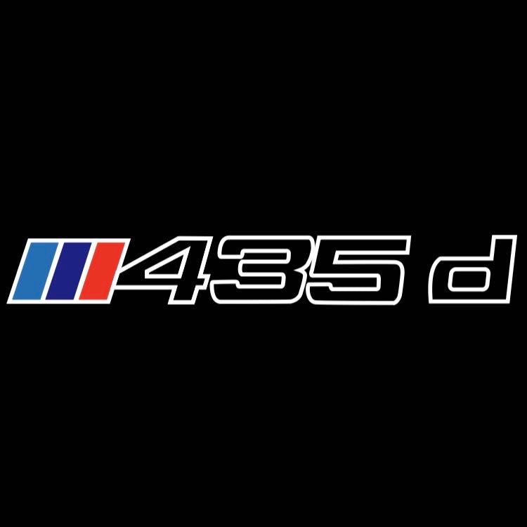 BMW M3 LOGO PROJECTOT LIGHTS Nr.24 (Menge 1 = 1 Sets/2 Türleuchten)