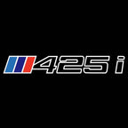 BMW M3 LOGO PROJECTOR LIGHTS Nr.24 (الكمية 1 = 1 مجموعة / 2 أضواء باب)