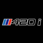 BMW M3 LOGO PROJECTOT LIGHTS Nr.24 (Menge 1 = 1 Sets/2 Türleuchten)