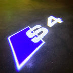AUDI LOGO PROJECTOT LIGHTS Nr.125 (Menge 1 = 2 Logo Films / 2 Türlichter）