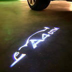 AUDI LOGO PROJECT LIGHTS Nr.120 (quantità 1= 2 Logo Films /2 porta luci）