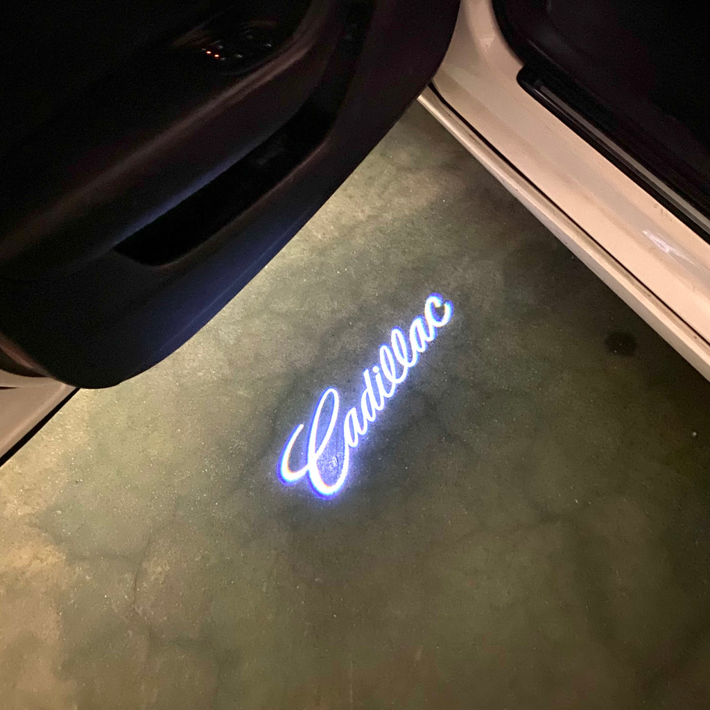 AUDI LOGO PROJECTOT LIGHTS Nr.19 (quantité 1 = 2 Logo Films /2 feux de porte)