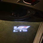 AUDI LOGO PROJECTOT LIGHTS Nr.19 (cantidad 1 = 2 películas con logotipo /2 luces de puerta)