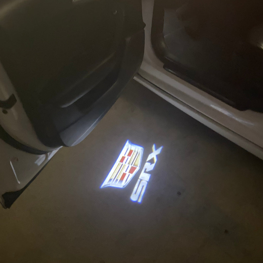 AUDI LOGO PROJECTOT LIGHTS Nr.19 (Menge 1 = 2 Logo Folien /2 Türleuchten)