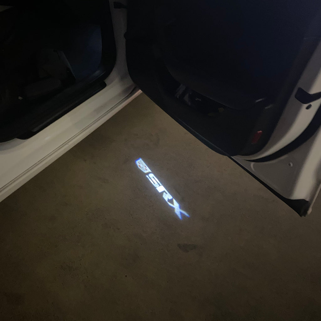 AUDI LOGO PROJECTOT LIGHTS Nr.19 (Menge 1 = 2 Logo Folien /2 Türleuchten)