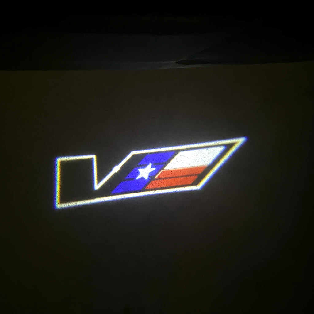 AUDI LOGO PROJECTOT LIGHTS Nr.19 (quantità 1 = 2 Logo Films /2 luci porta)
