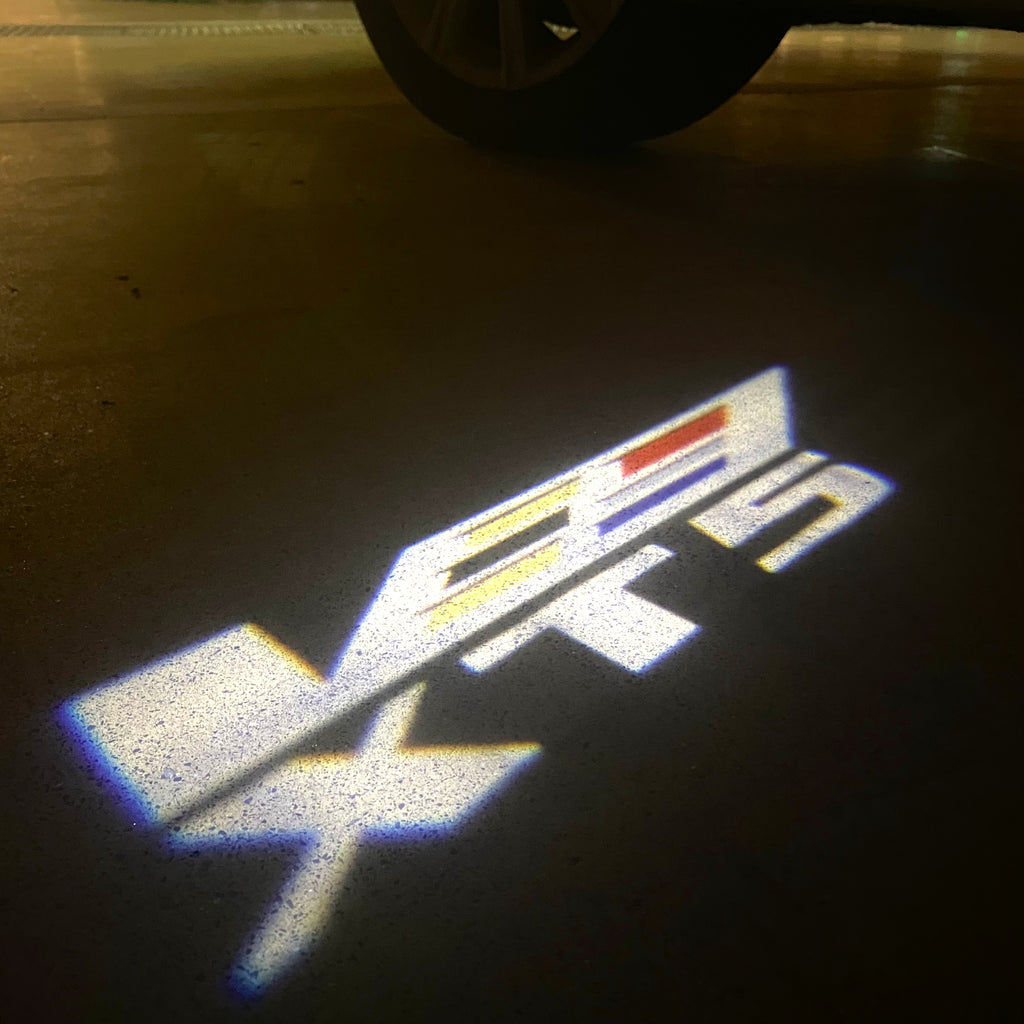 AUDI LOGO PROJECTOT LIGHTS Nr.19 (quantità 1 = 2 Logo Films /2 luci porta)
