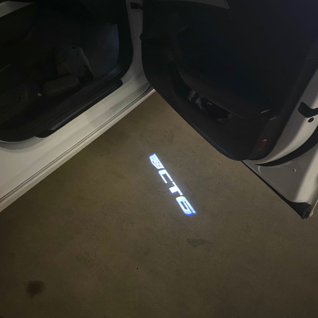 AUDI LOGO PROJECTOT LIGHTS Nr.19 (Menge 1 = 2 Logo Folien /2 Türleuchten)
