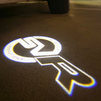 LUCI PROIETTORI LOGO Land Rover Nr.04 (quantità 1 = 1 set / 2 luci porta)
