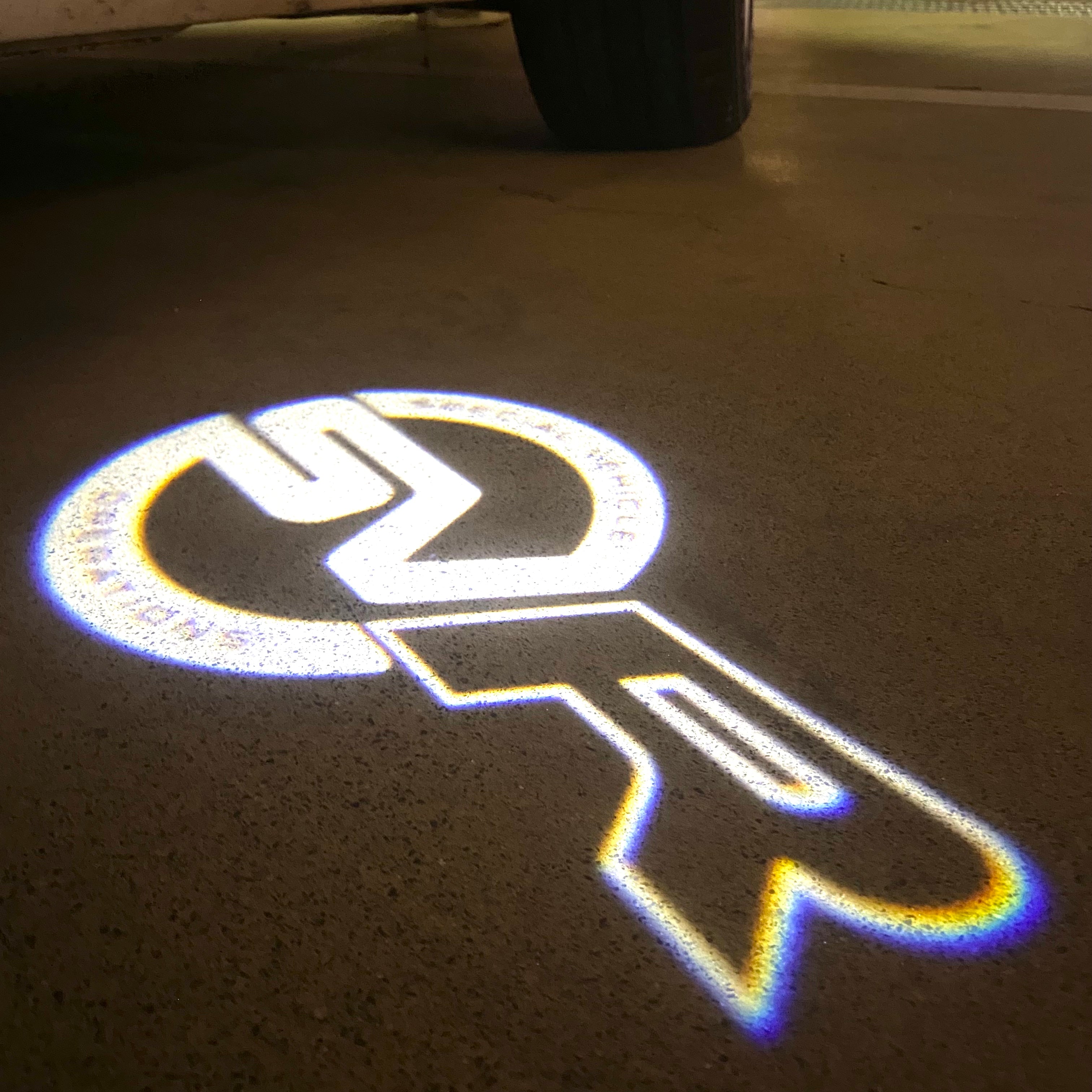 Land Rover  SV R LOGO PROJECROTR LIGHTS Nr.1150 (quantity 1 = 1 sets/2 door lights)