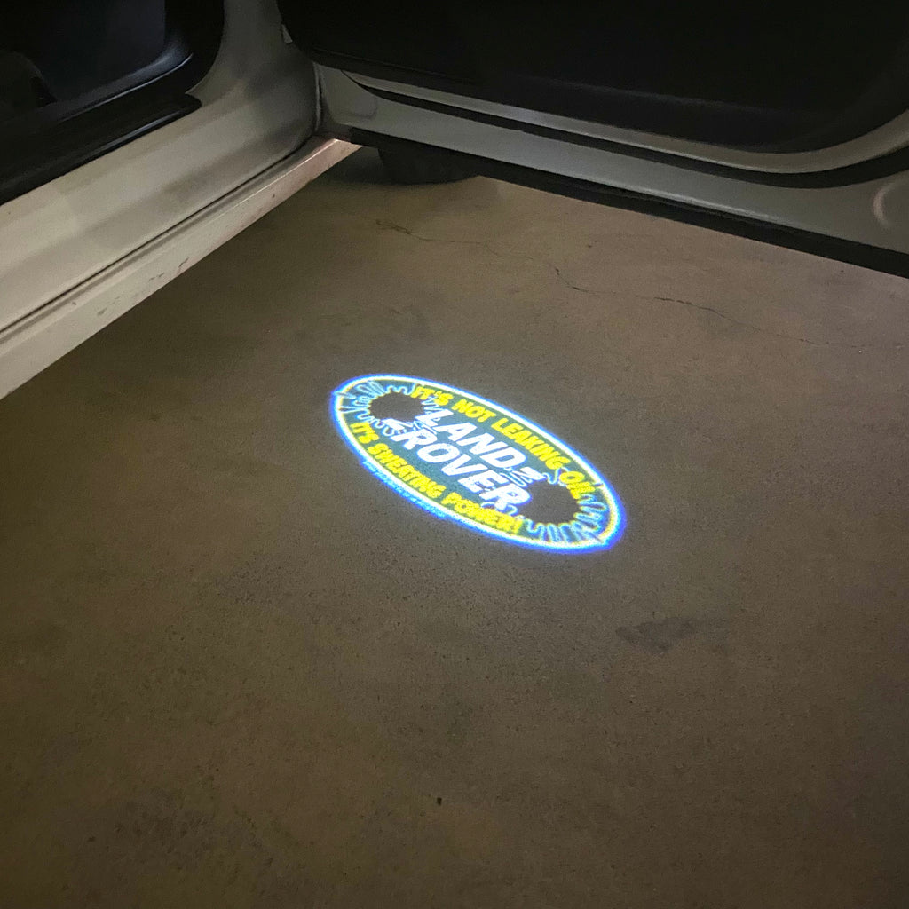 Land Rover LOGO PROJEKTORLEUCHTEN Nr.04 (Anzahl 1 = 1 Sätze / 2 Türleuchten)