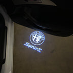 Alfa Romeo Sprint LOGO PROJECTOT LIGHTS Nr.81 (quantité 1 = 2 Logo Film / 2 feux de porte)