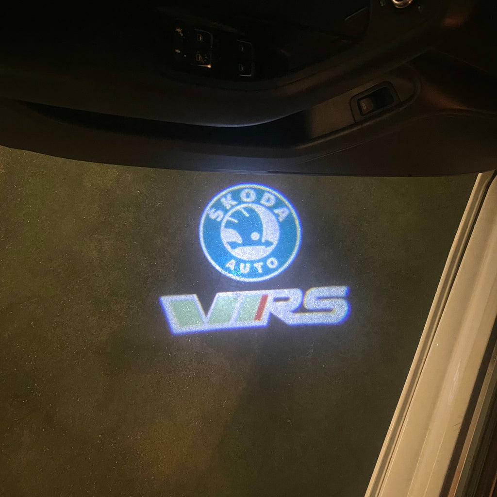 No 21 Skoda VRS sign Light (qty. 1 = 2 sign film / 2 Door Lights)